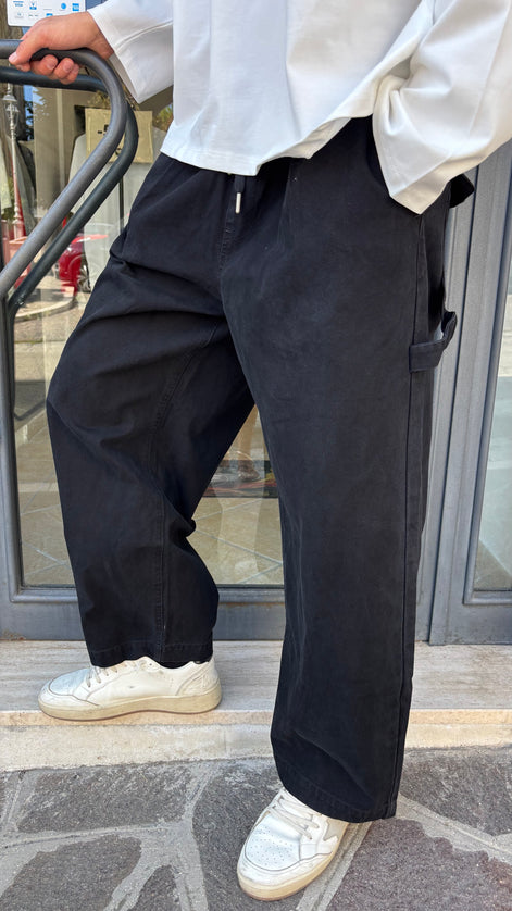 Pantaloni ballon fit work neri