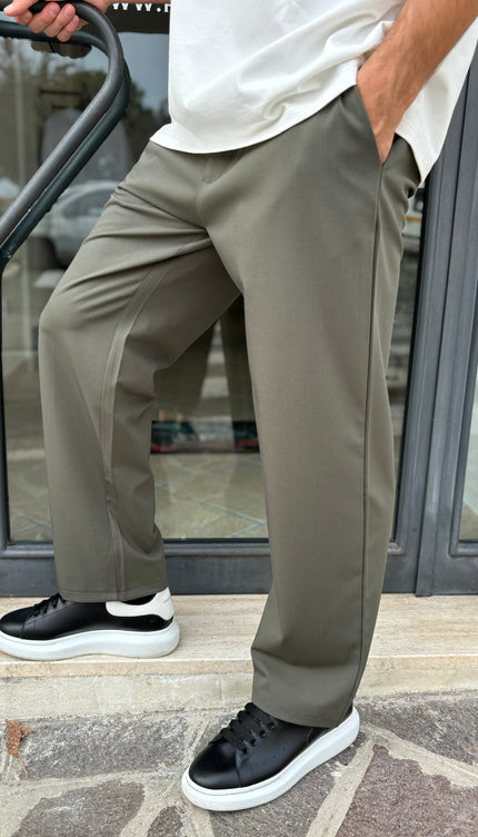 Pantalone classic verde