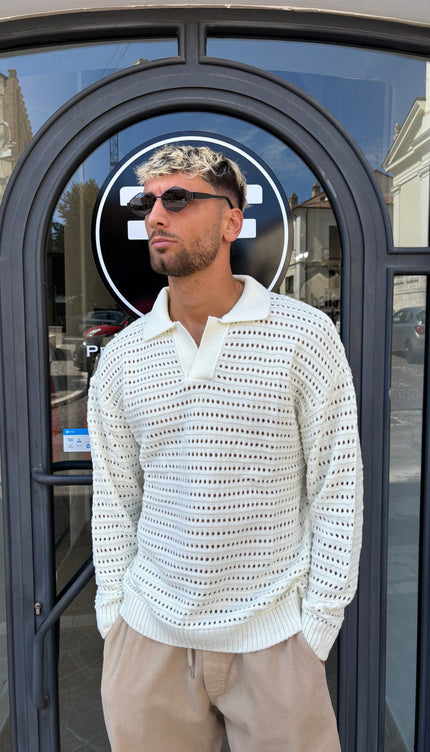 Maglia Palma bianca