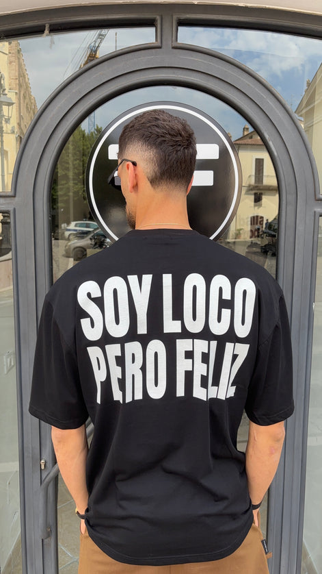T-shirt loco nera