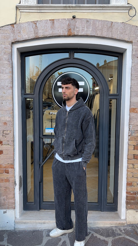 Coordinato tuta slavato