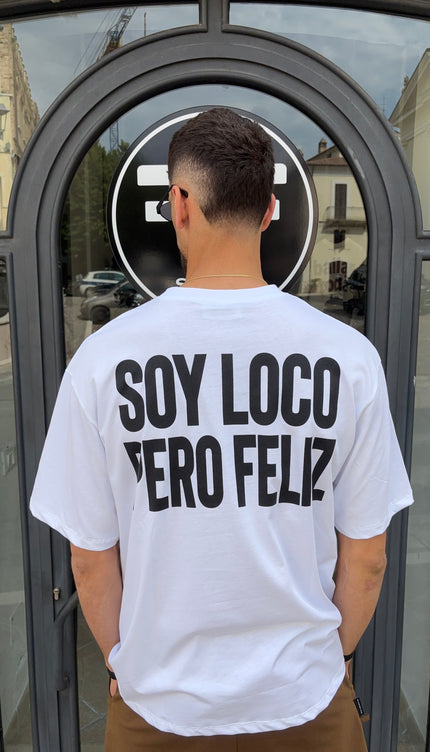 T-shirt loco bianca