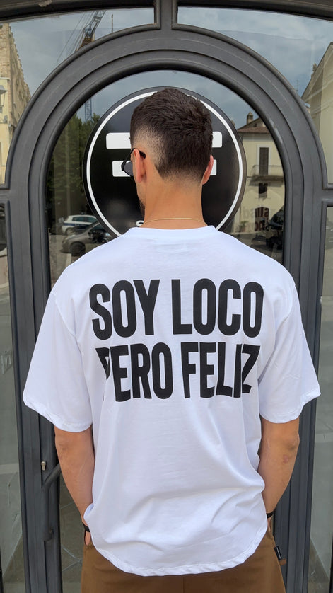 T-shirt loco bianca