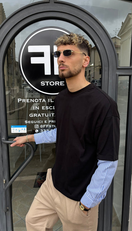 Maglia nera shirt seweater