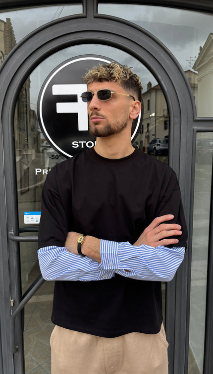 Maglia nera shirt seweater