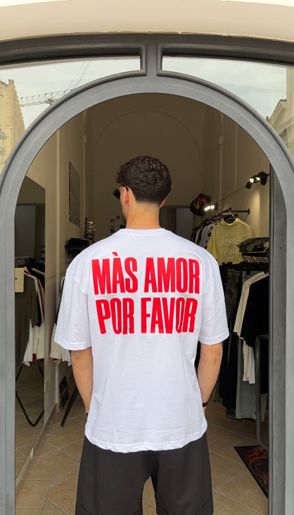 T-shirt mas amor bianca