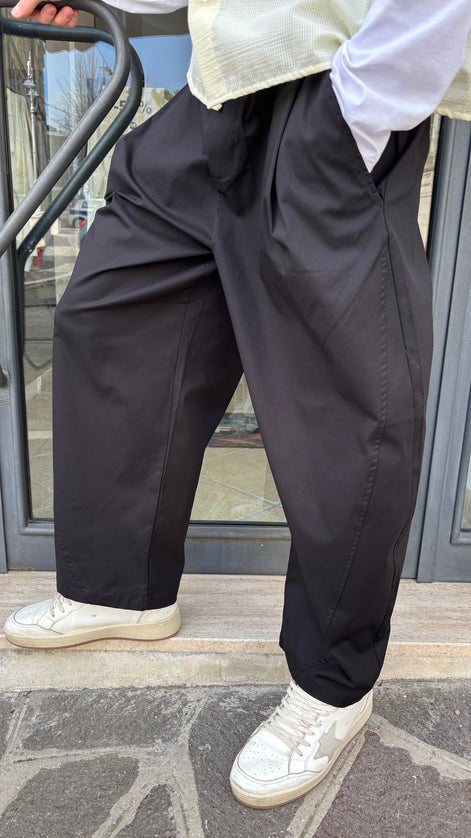 Pantaloni ballon fit nero