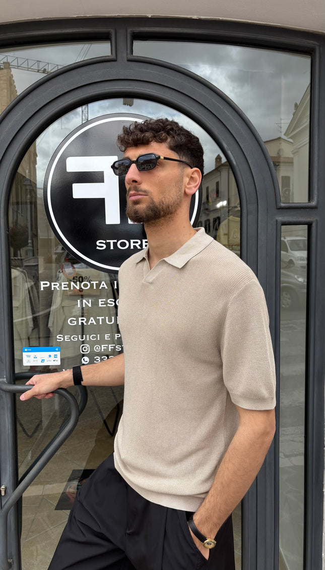 Polo Capri beige