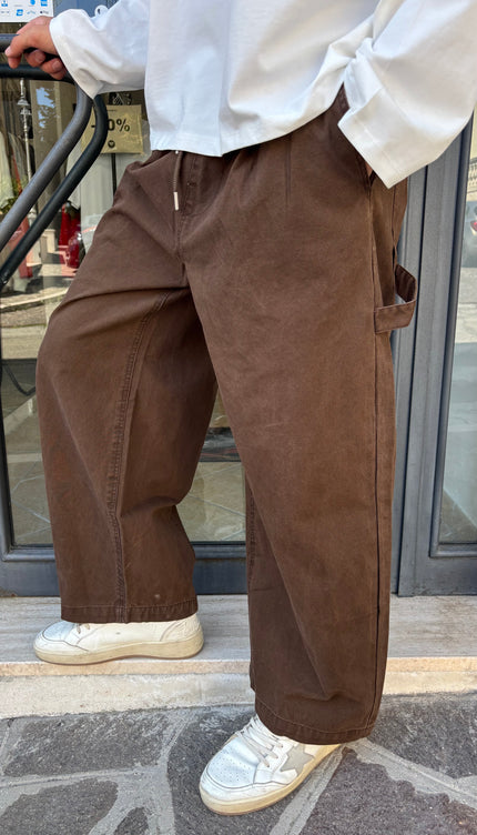 Pantaloni ballon fit work moro