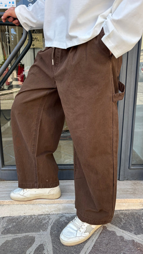 Pantaloni ballon fit work moro
