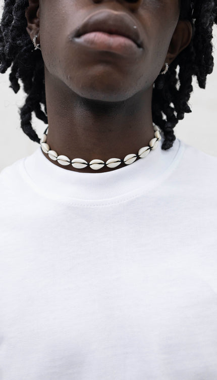 T-shirt compact basic bianca