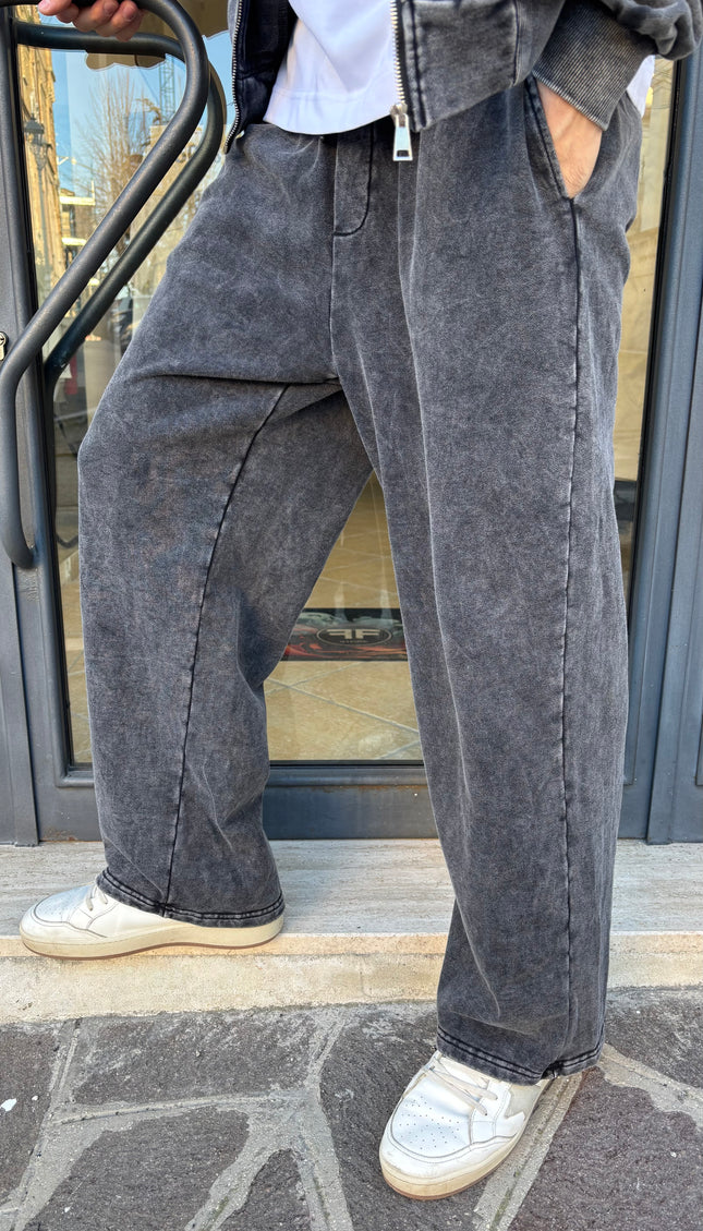 Coordinato tuta slavato