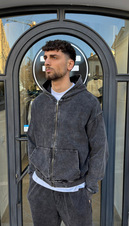 Coordinato tuta slavato