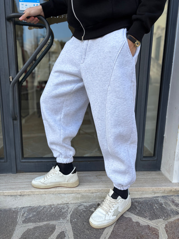 Pantalone tuta grigio