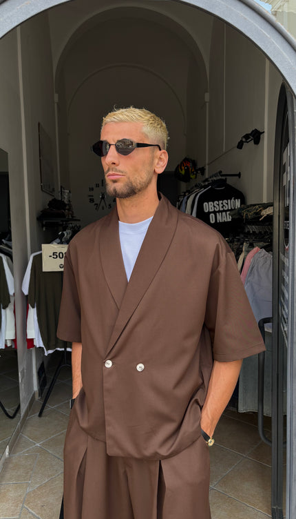Coordinato corto Cuba moro