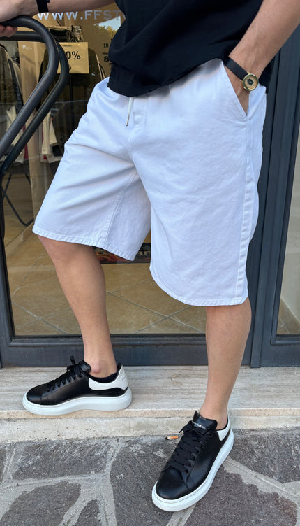 Pantaloncini sea bianchi