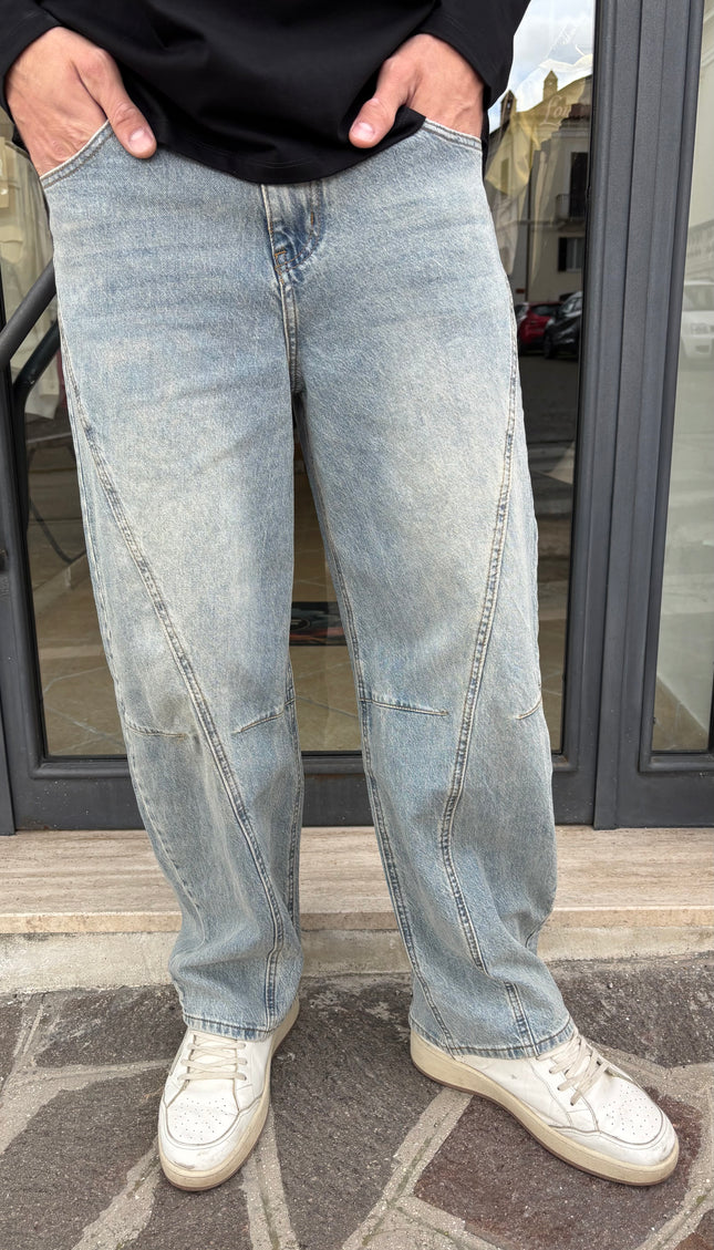 Pantaloni jeans ballon Rio