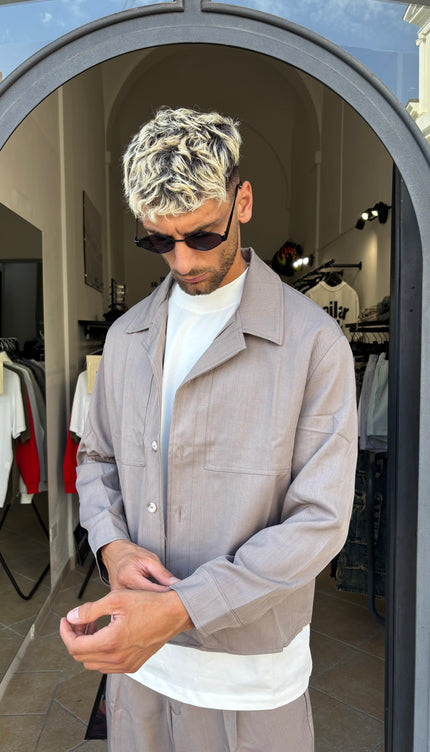 Coordinato Zara grigio