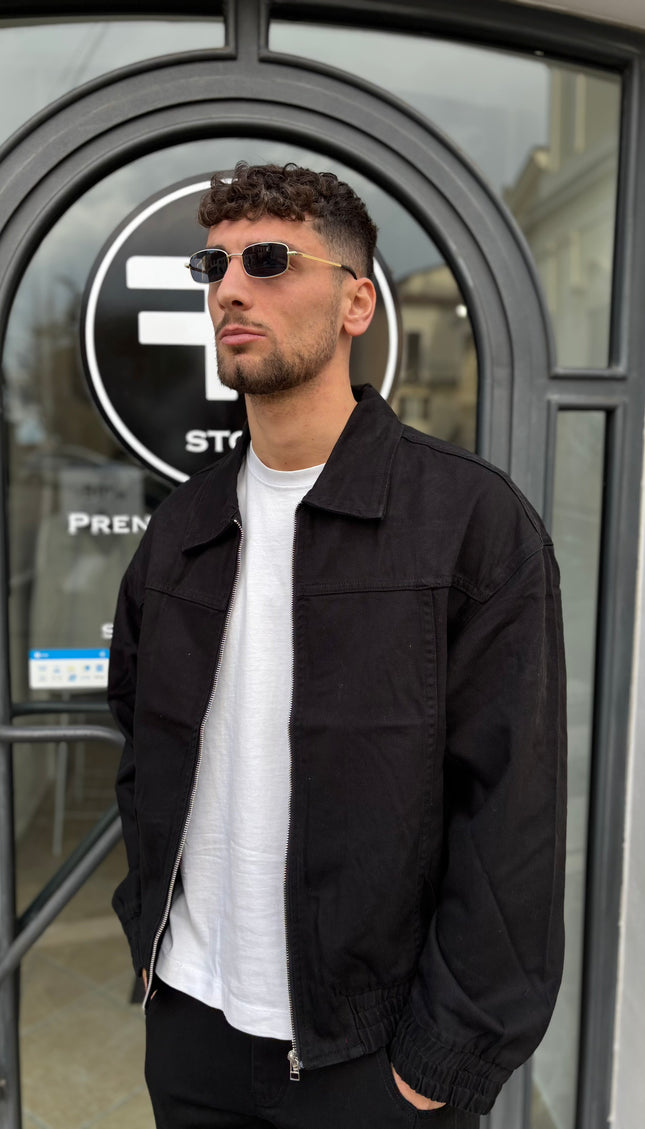 Coordinato jeans nero