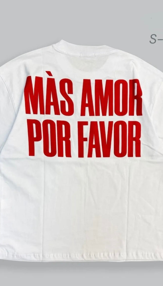 T-shirt mas amor bianca