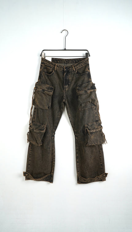 Jeans sabbiato multitask