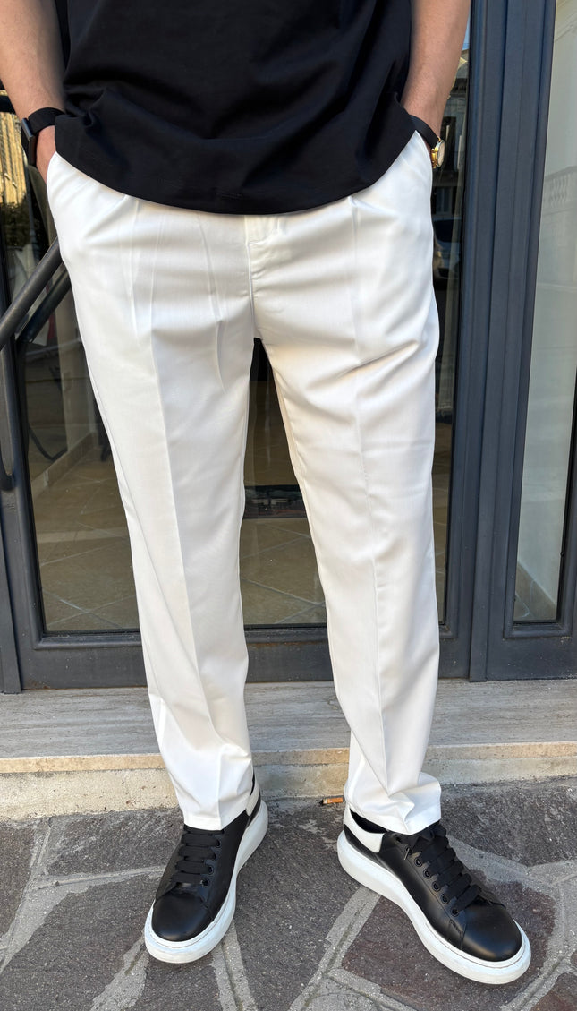 Pantaloni white set