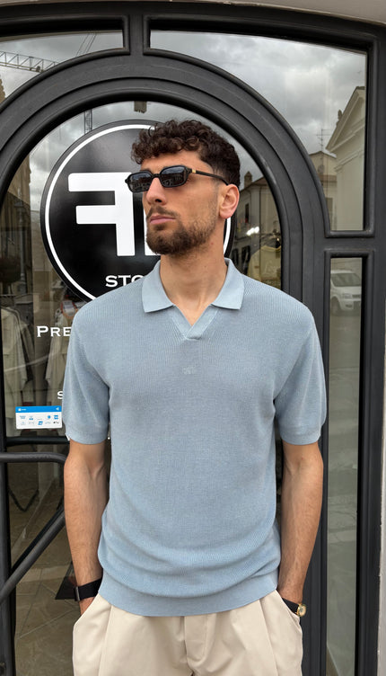 Polo Capri azzurra