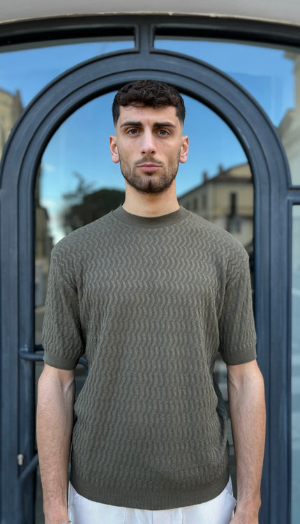 Maglietta maniche corte verdone