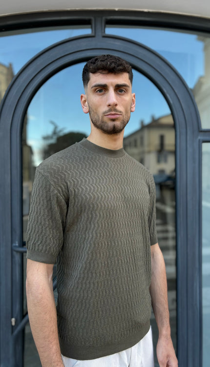 Maglietta maniche corte verdone